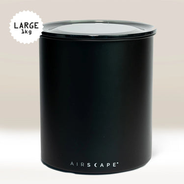 Black Airscape Coffee Storage Container