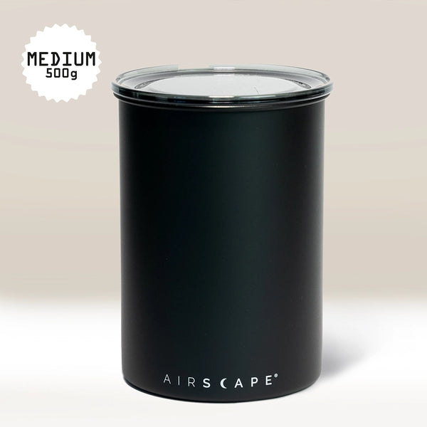 Black Airscape Coffee Storage Container
