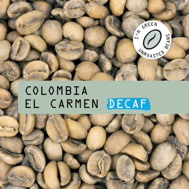 Colombia El Carmen (DECAF) Green Coffee Beans