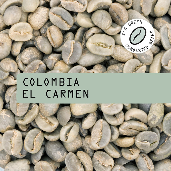 Colombia El Carmen Green Coffee Beans