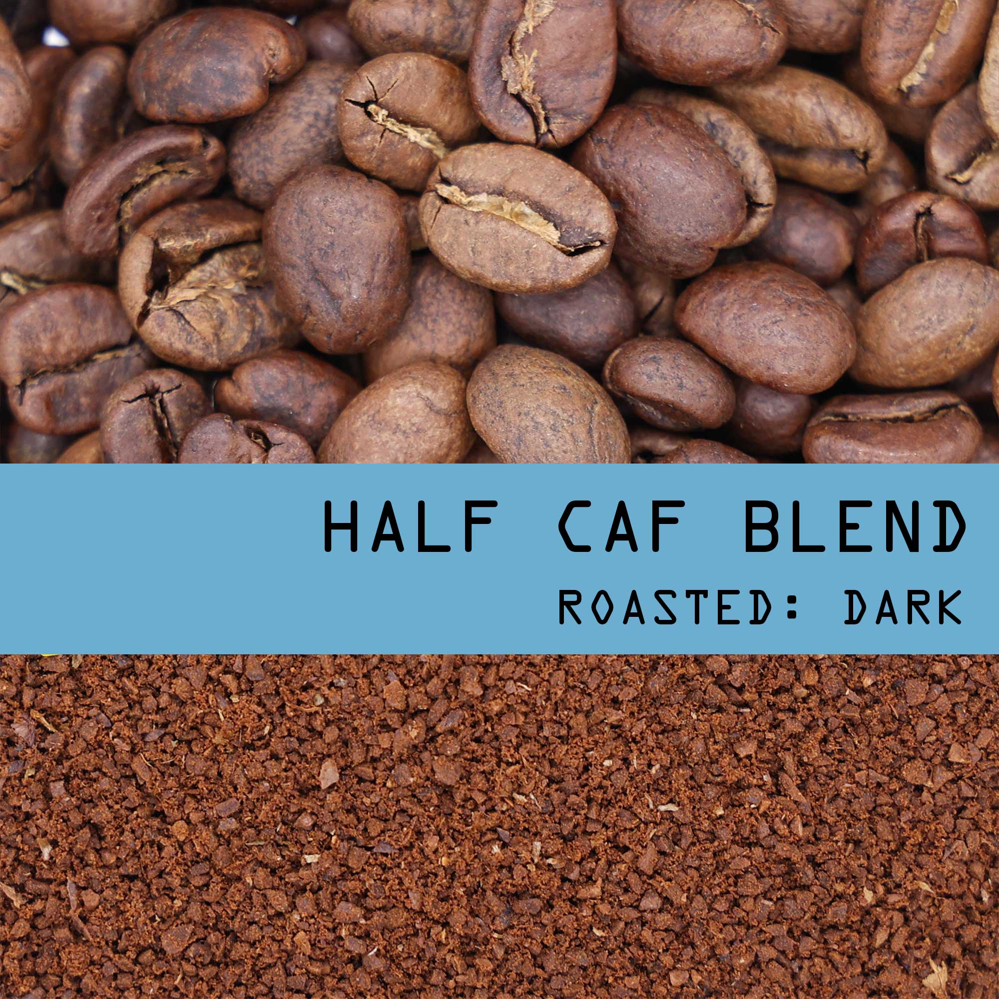 Illustration of Half Caf Healthy Coffee
