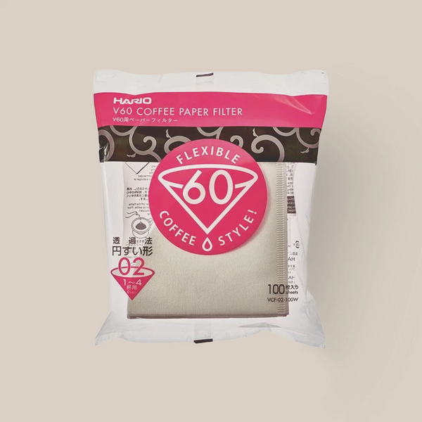 Hario Filter Papers V60 02 Dripper (100 Sheets)