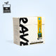 A white box of Signature Decaf Blend Compostable Coffee Bags - 10 Pack, featuring bold black text, a blue label, and a small coffee bag graphic at the top left. Each pack contains 10 compostable coffee bags.