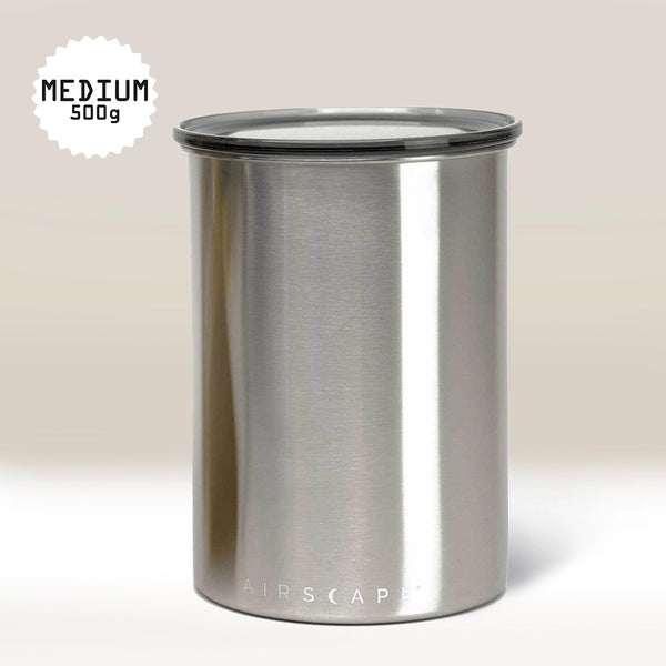 Stainless Steel Airscape Coffee Storage Container