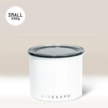 White Airscape Coffee Storage Container